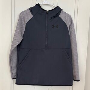 Under Armour Charcoal and Light Gray Pullover